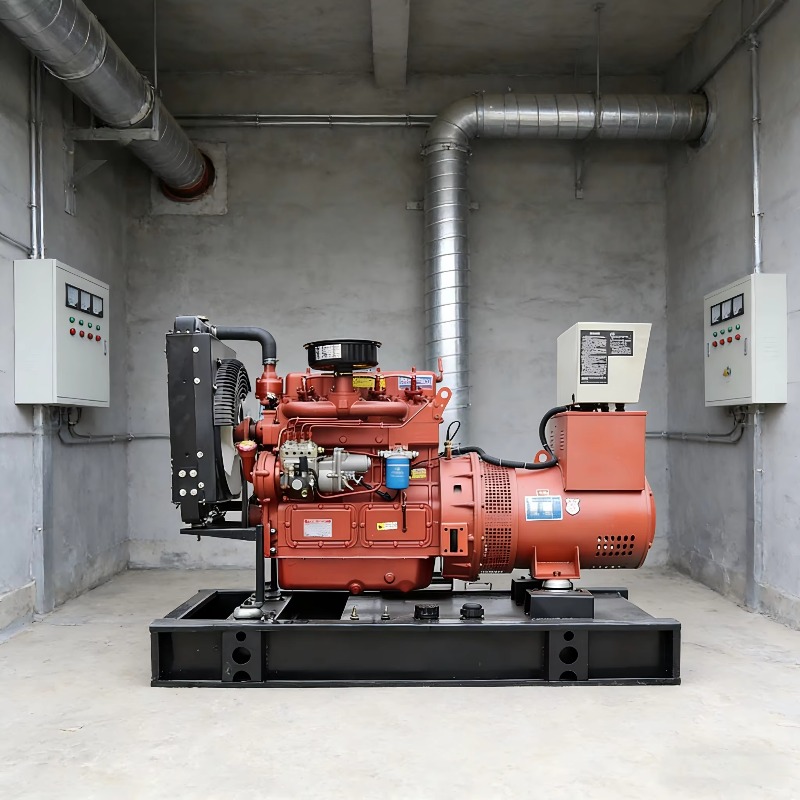 Diesel Generator Set 1500rpm 50hz Generator 40kw Small Diesel Generator 4 Cylinder Engine Set  High quality hot sales