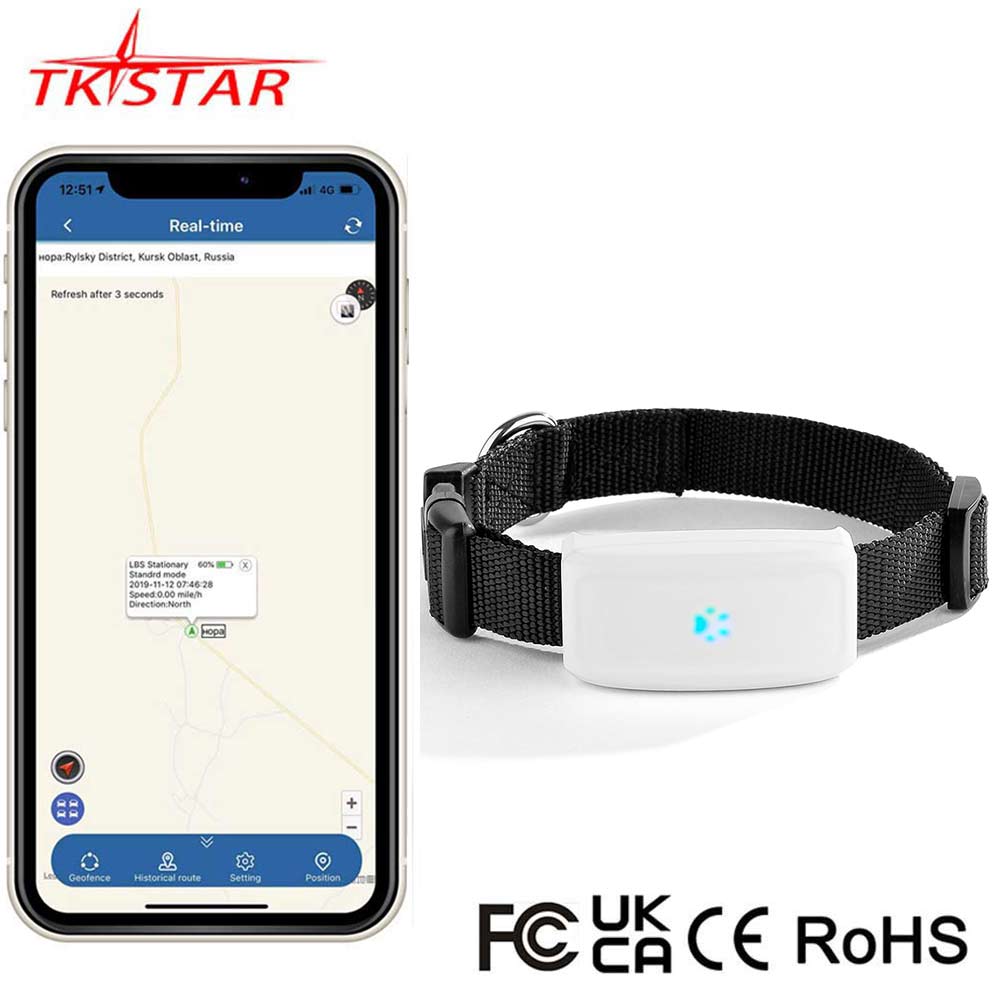 2G GSM GPS トラッカー ペット TK911 GPS ロケーター TKSTAR ミニ GPS ペットトラッカー 2G GSM 最高の犬 GPS トラッカー 無料のアプリ付き 防水 IP67