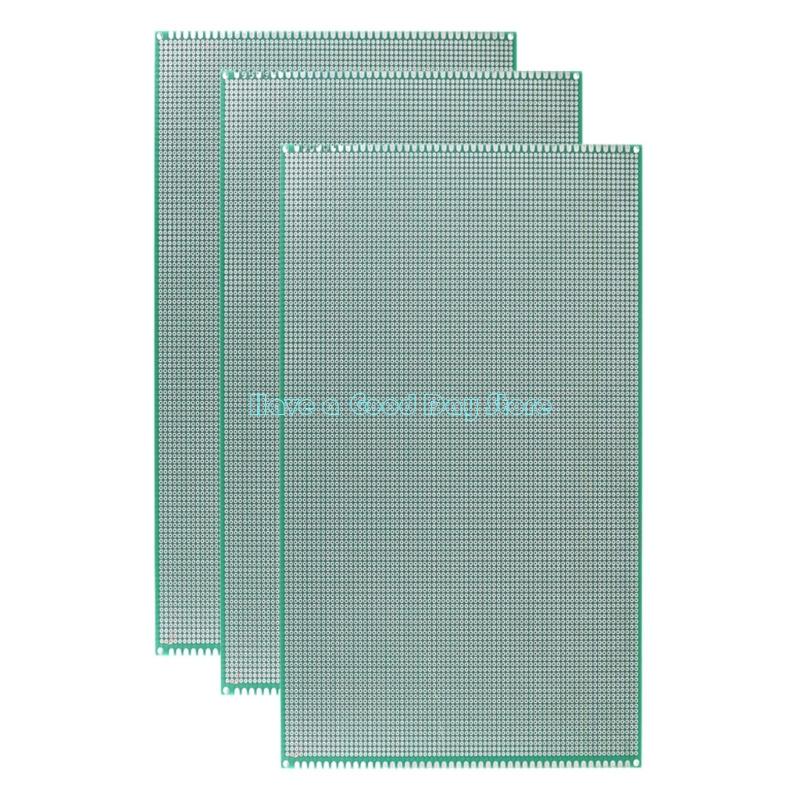 462D 大型 20 × 30 センチメートル実験 PCB パネル両面回路基板セットカスタマイズ可能なエレクトロニクスプロトボード用