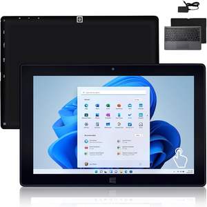 10.1インチ Intel N100 タブレットPC - Windows 11、8GB RAM、64GB SSD、IPSタッチスクリーン、長時間バッテリー駆動