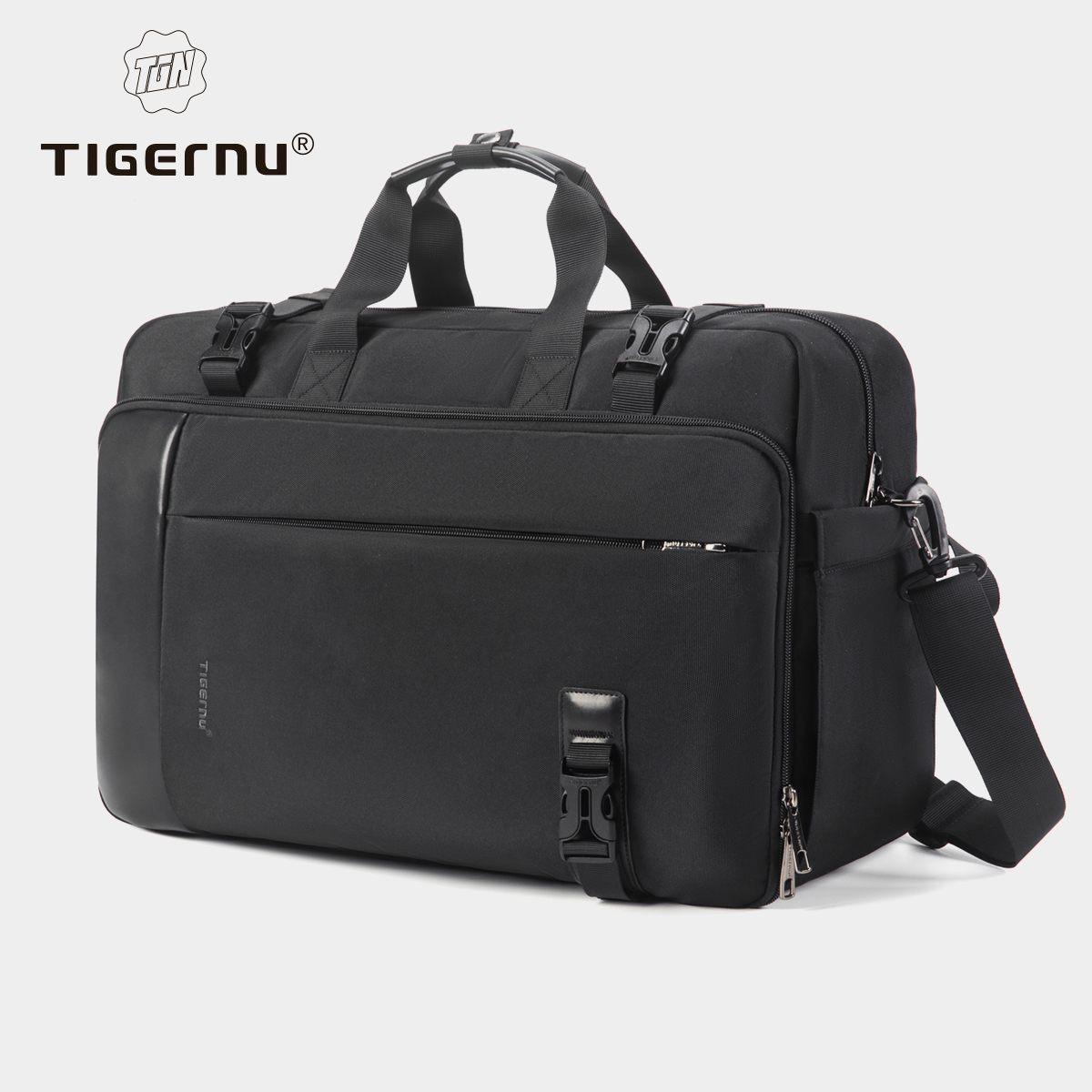 Tigernu 旅行バックパック男性ハンドバッグラップトップバックパック 17 インチショルダーバッグ旅行バッグ 3 で 1 バッグ男性通学ナップザック