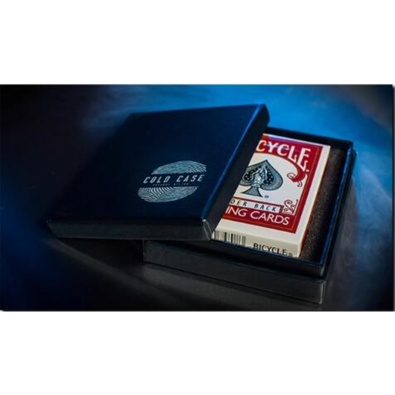コールドケース by グレッグ・ウィルソン (ギミックと説明書) クローズアップ手品 楽しいイリュージョンカード マジック小道具 カードボックス 色変更