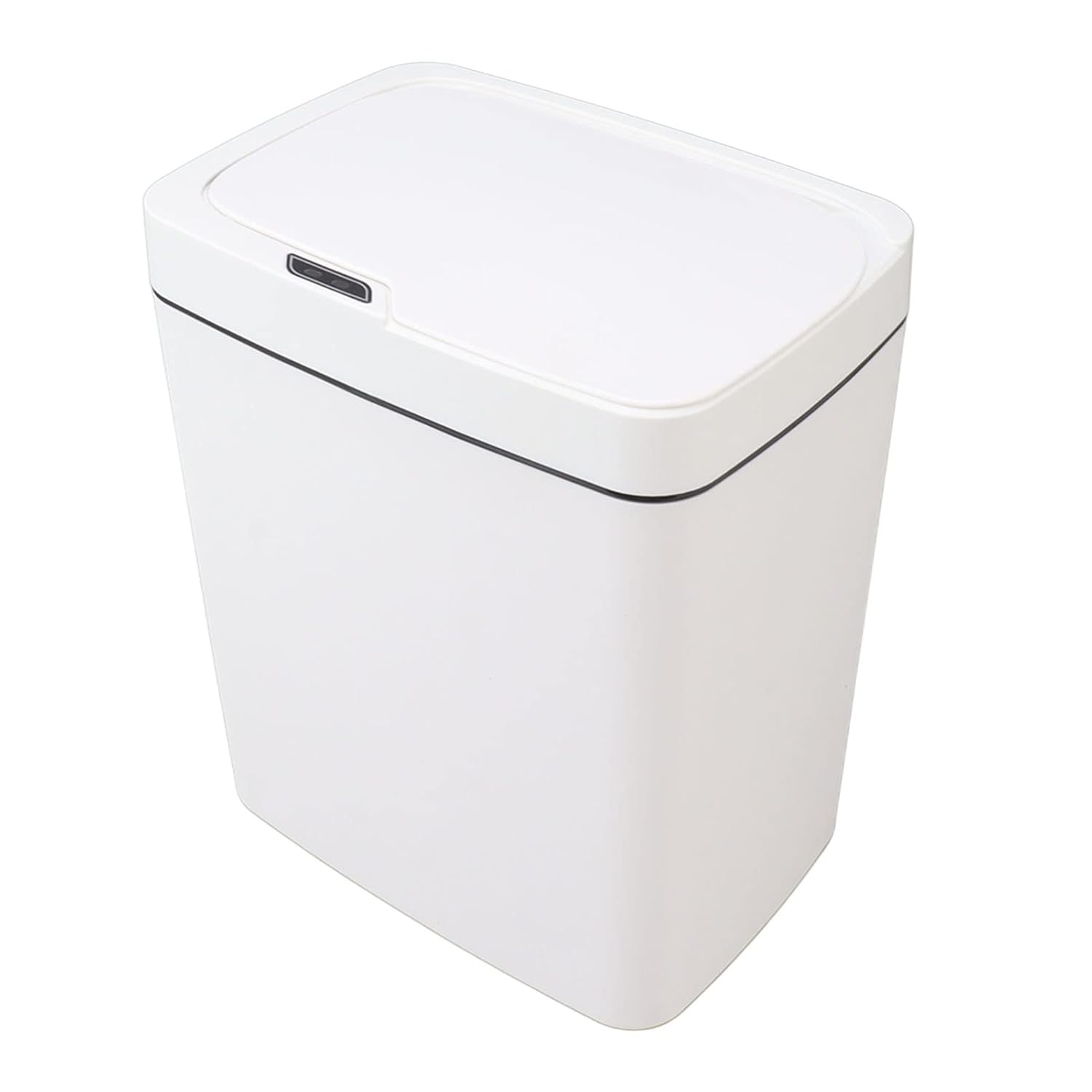 モーションセンサーゴミ箱、自動ゴミ箱、蓋付き18Lプラスチックスマートゴミ箱、寝室、バスルーム用スマートゴミ箱