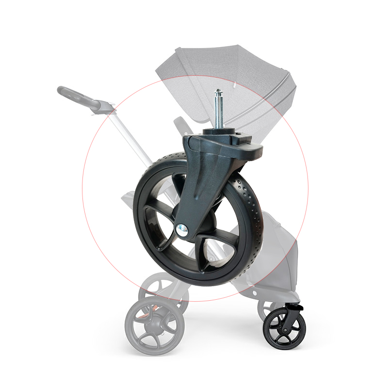 バギーホイールストッケ Xplory V4 V5 V6 X ベビーカーフロント 1 ホイールフレームと直接交換 DIY ベビーカーアクセサリー