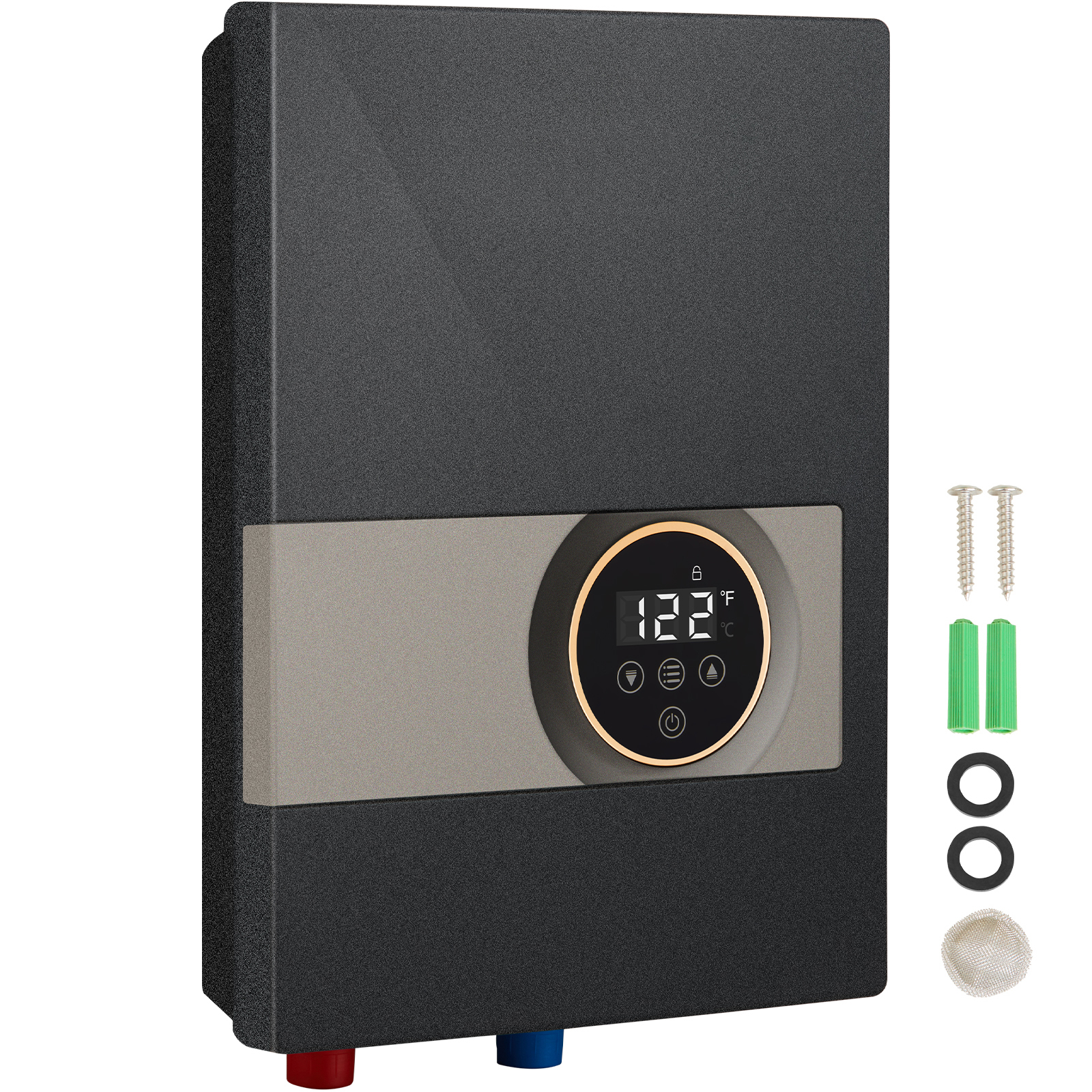 SucceBuy インスタント給湯器 8/13.8/18kw オンデマンド電気温水ボイラーデジタル温度表示