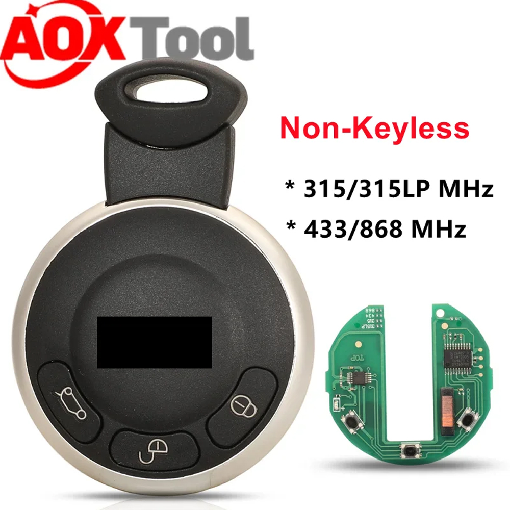 AoKtool KR55WK49333 ke BMW リモート 315/315lp/434/868mhz Id46 Pcf7953 Bmw ミニクーパー BMW キー BMW MINI キー BMW MINI リモート