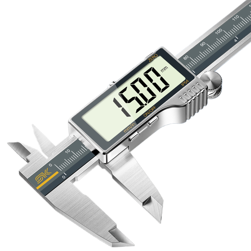 全金属 IP54 電子デジタル表示ノギス 0-150/200/300 ミリメートルステンレス鋼 HD フルスクリーンノギス測定ツール