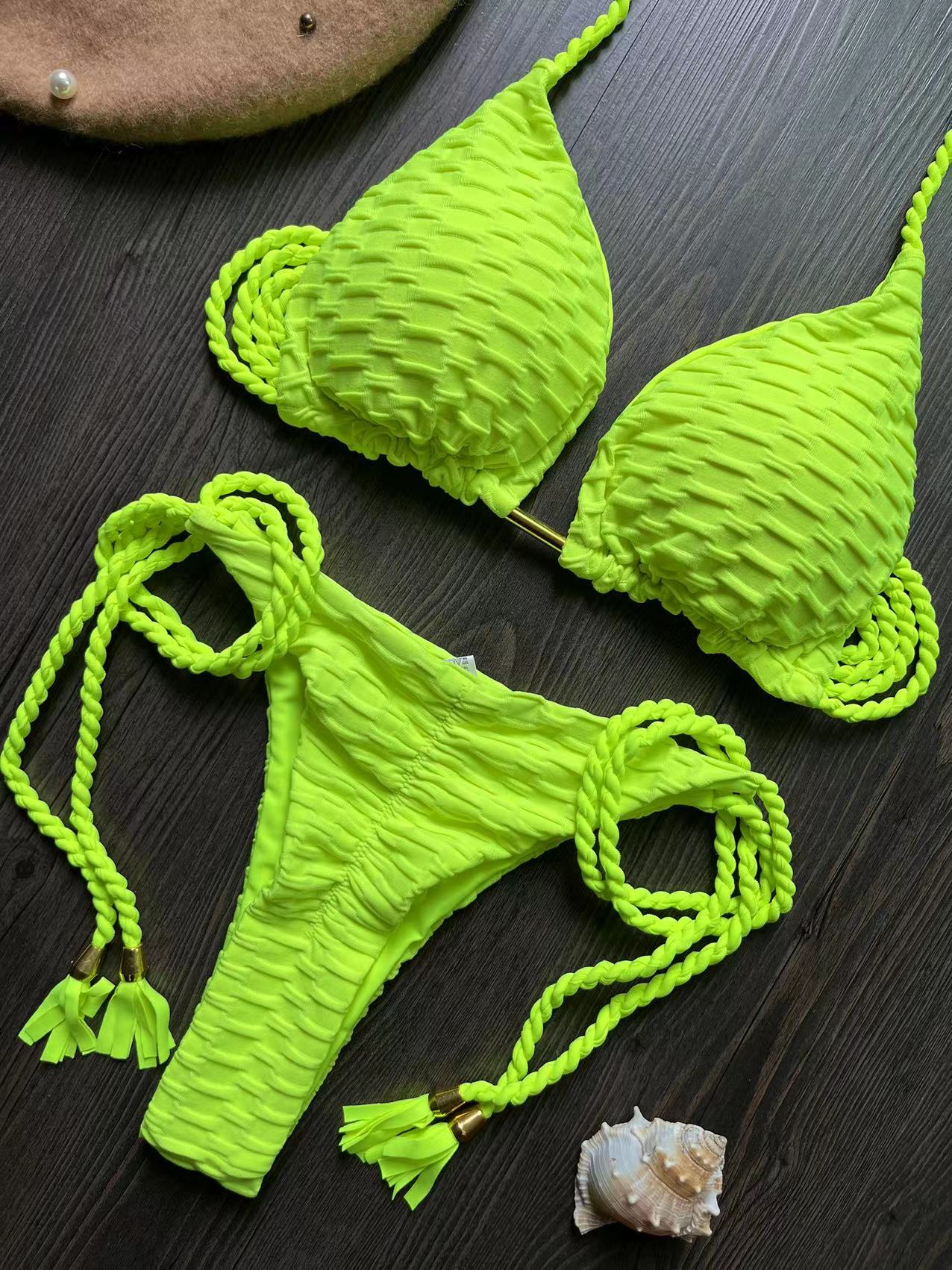 RUOTONGSEPT セクシーなビキニセット 2023 水着女性水着プッシュアップ Tバックブラジル水着ビーチウェア Biquinis 海水浴女性