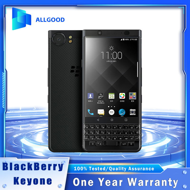 オリジナル BlackBerry Keyone 4.5 "スマートフォン 3 ギガバイト RAM 32 ギガバイト 64 ギガバイト ROM 12MP カメラ QWERTY キーボード Android 携帯電話 Key1