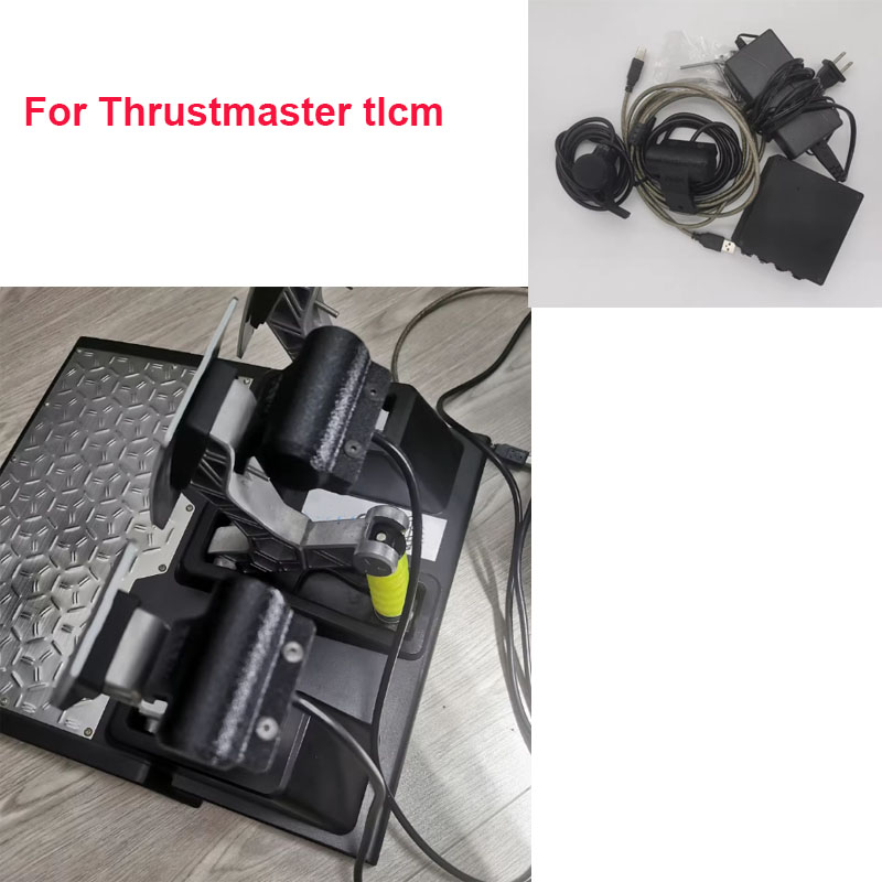 Thrustmaster ため tlcm ペダル模擬レーシングゲームペダル振動デュアル高速 Motr 振動