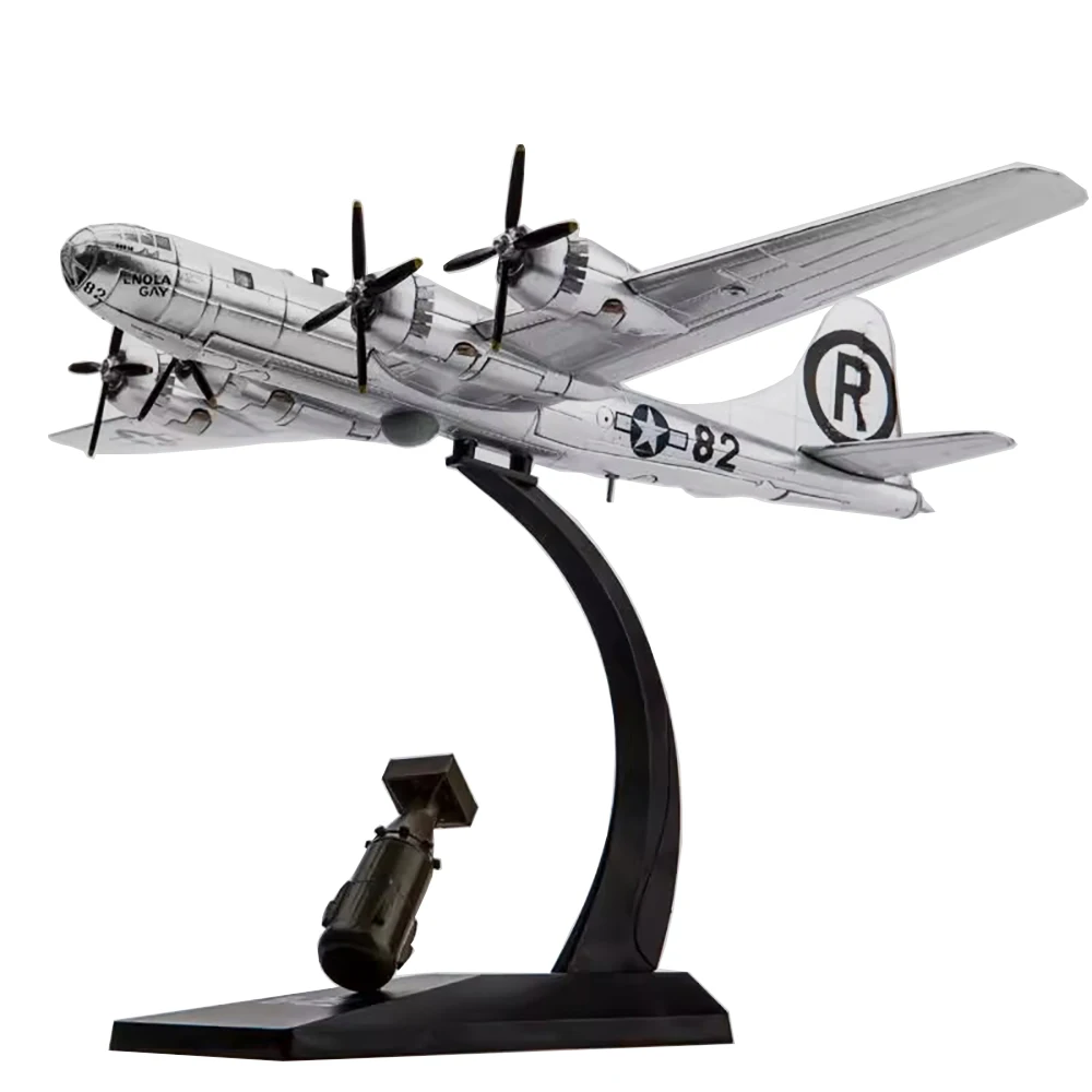 1/144 合金戦略爆撃機 B29 米空軍 B-29 スーパーフォートレス航空機モデルのおもちゃコレクションルームの装飾