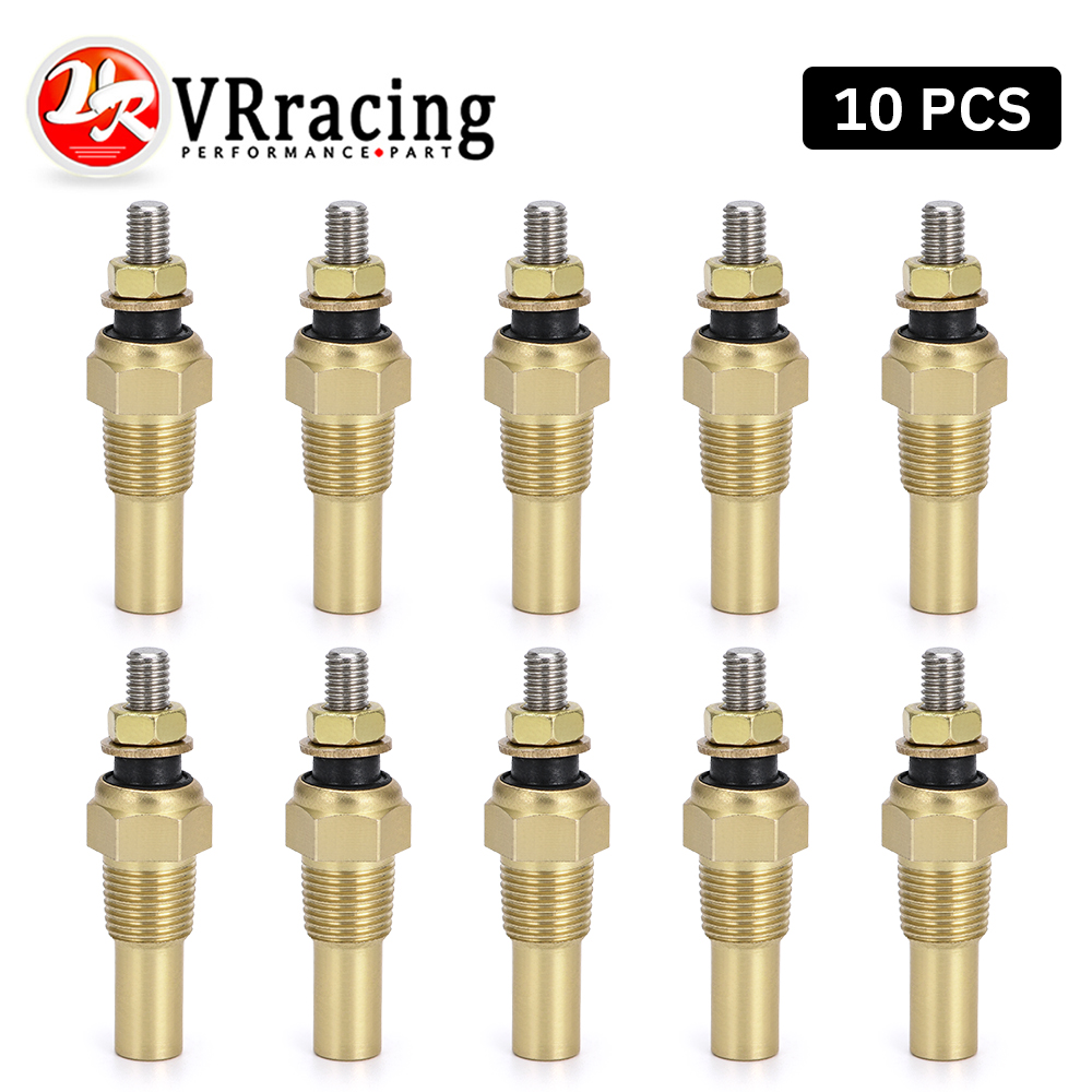 10 個 12V 1/8 NPT レーシングカー油温センサー水温センサー水温センサーゲージセンサー VR-TSU01/03