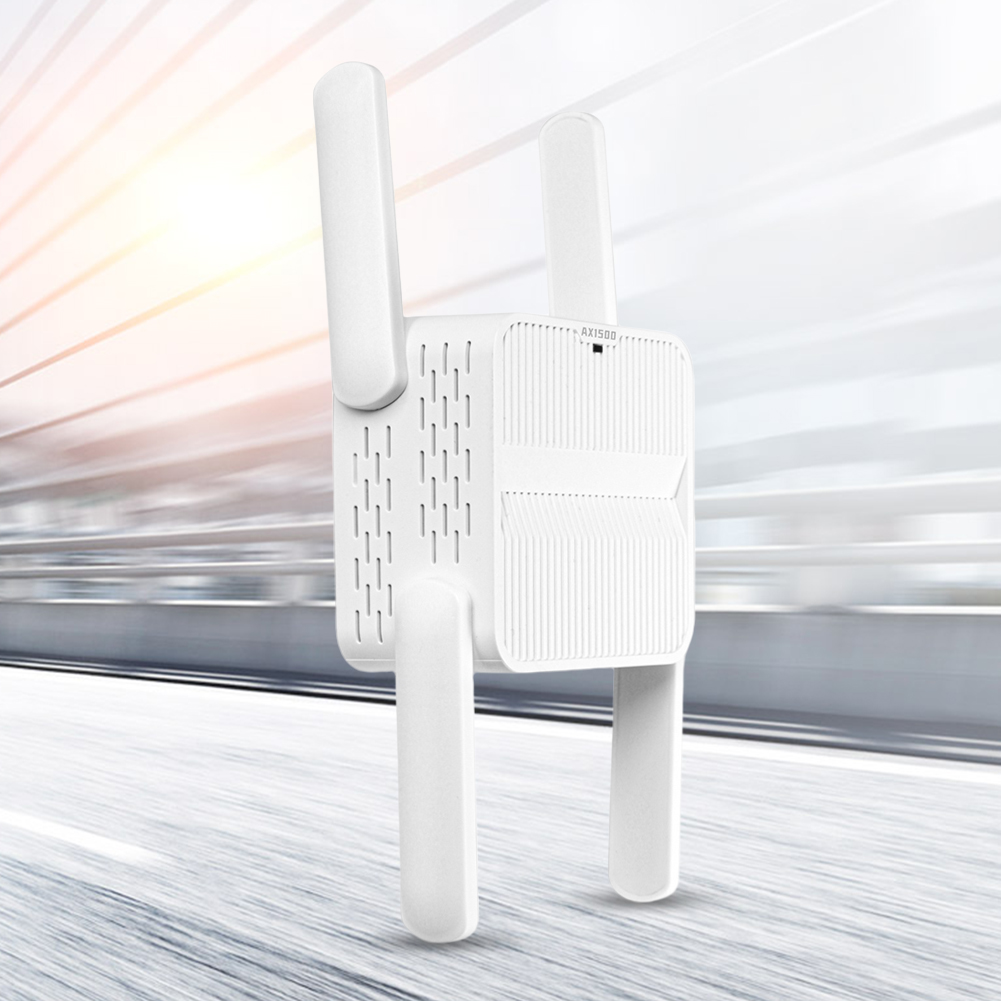 WiFi 6 リピーター エクステンダー 1500Mbps 信号ブースター アンプ イーサネット ポート付き ワイヤレス WiFi エクステンダー 長距離ネットワーク 簡単セット