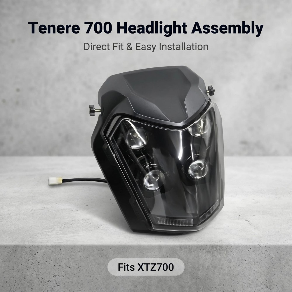 MTK Tennre 700 xtz700 2024 BAG-H4300-00-00 LED ヘッドライト デイタイムランニングライトとウインカー付き