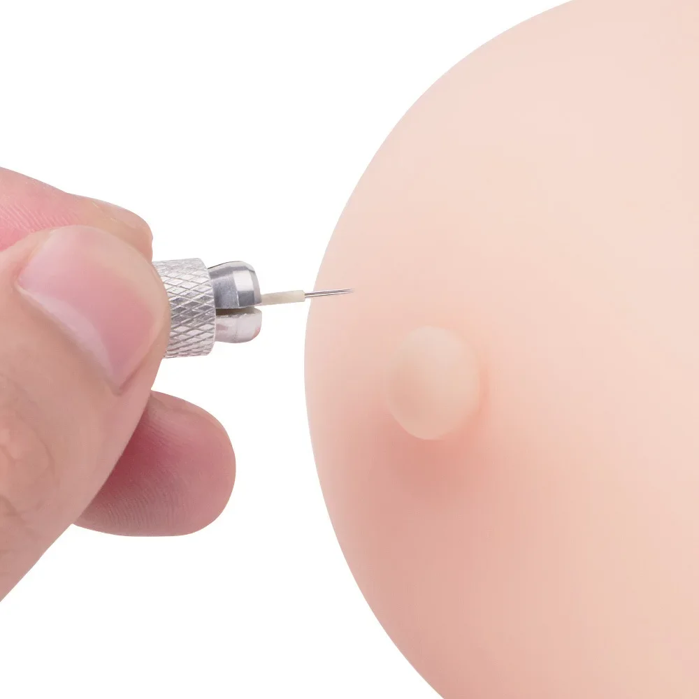 3D 乳輪タトゥー練習モールドシリコーン偽胸胸胸膜練習用スキンタトゥーアクセサリータトゥーアーティスト初心者のため