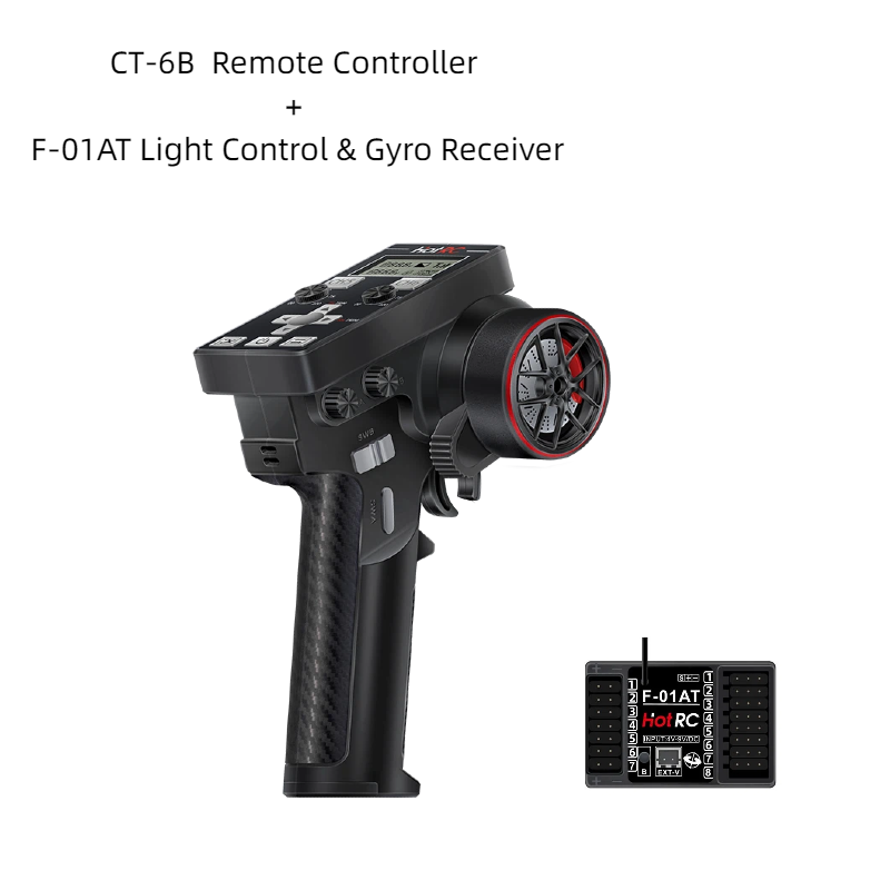 HOT RC CT-6B 2.4GHz 無線システム送信機リモコン F08A/F08AT/F01A/F01AT/SBUS-A と互換性車タンクボート用