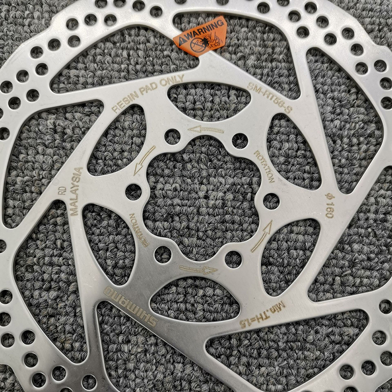 SM-RT56 160mm ディスクブレーキローター、ロードマウンテンバイク部品用油圧ブレーキディスク
