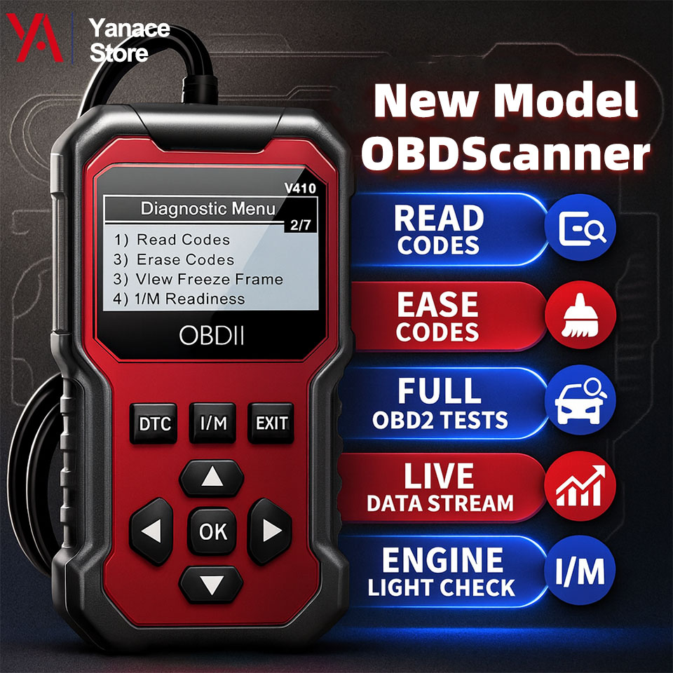 OBD2 スキャナ車エンジン故障コードリーダー CAN 診断ツール電圧チェック 10S 故障分析自動車診断スキャナ