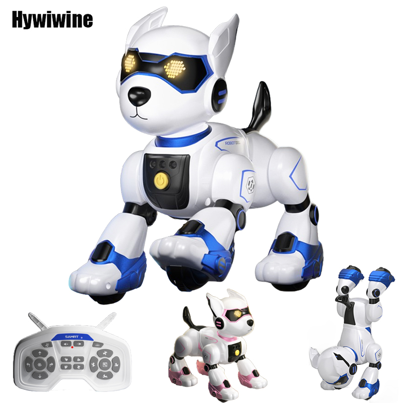 面白い RC ロボット電子犬スタント犬音声コマンドプログラマブルタッチセンス音楽歌ロボット犬少年少女子供のおもちゃ