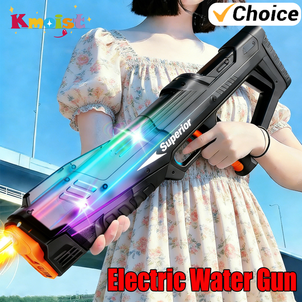 電動水鉄砲大人のための強力なスプレー自動水吸引水ブラスター屋外パーティービーチのおもちゃ男の子子供ギフト