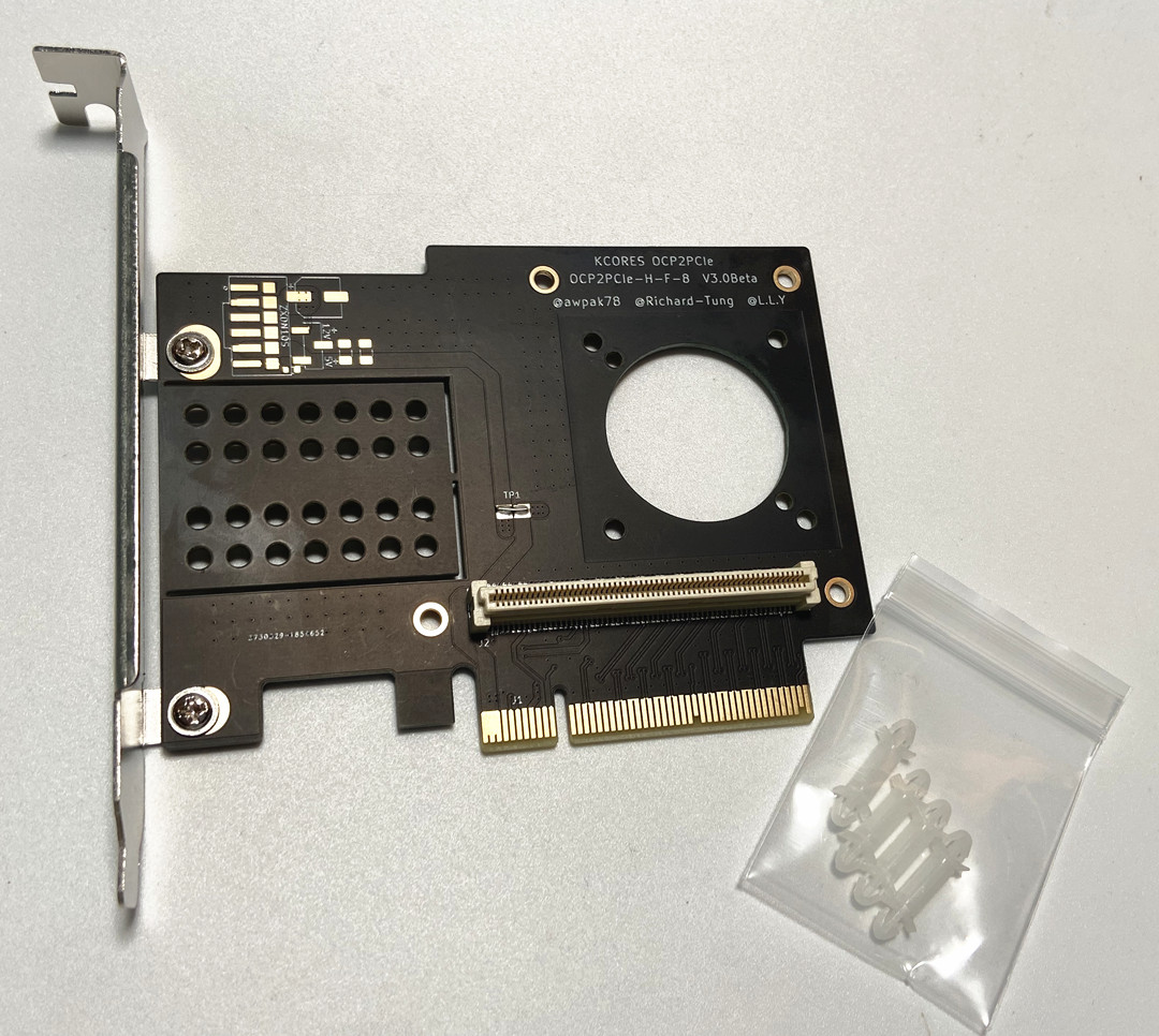PCIe x8 Mellanox MCX341A X520アダプター（OCP対応）、2.0メザニンカード SFP+ 10G