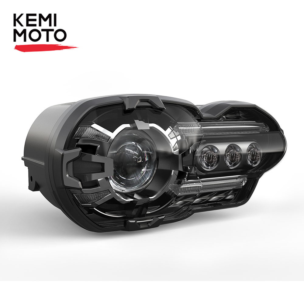 BMW K1200R 2005-2009 BMW K1300R 2010-2013 完全な LED プロジェクターヘッドライトアセンブリオートバイ LED ヘッドライト