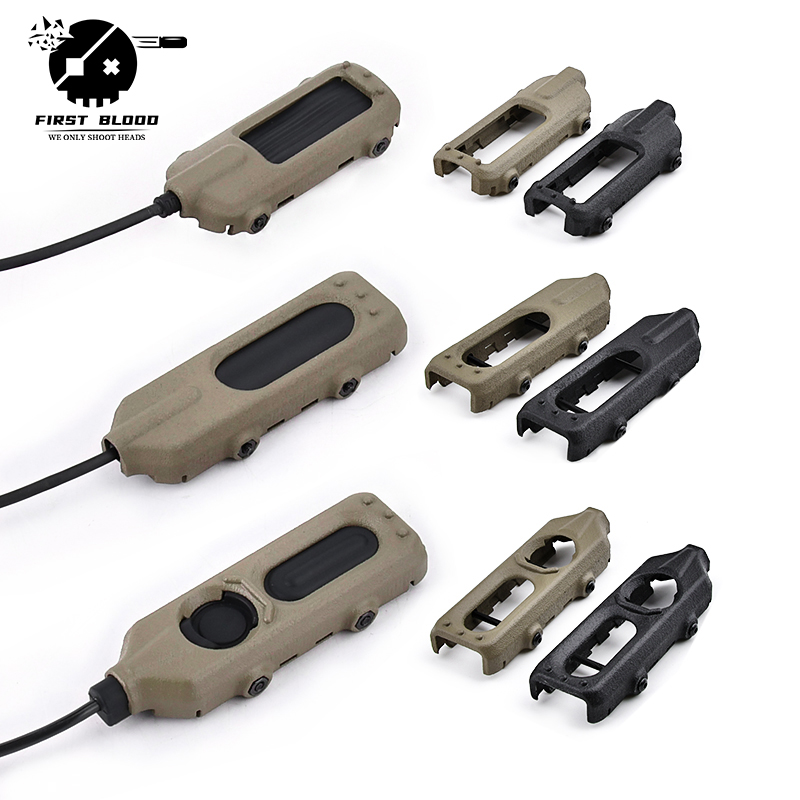 タクティカル SOC スナップオン カバー - L3 Harris NGAL (LA-23)/Surefire 07/Insight 標準リモート スイッチで利用可能なレーザー圧力パッド