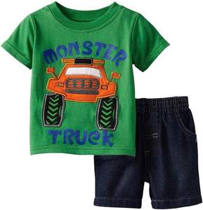 夏物コレクションのソフトシェル素材の男の子用服セットには、半袖Tシャツ、長袖トップス、ゆったりとしたジャケット、ボタンダウンジャケットが含まれています。