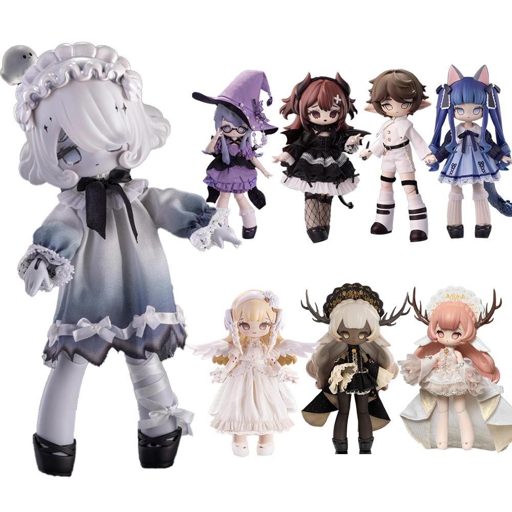 本物の在庫秘密領域ツアー 1/12 Bjd ブラインドボックス可動ジョイント人形デスクトップかわいい装飾品トレンディなおもちゃ人形ギフト