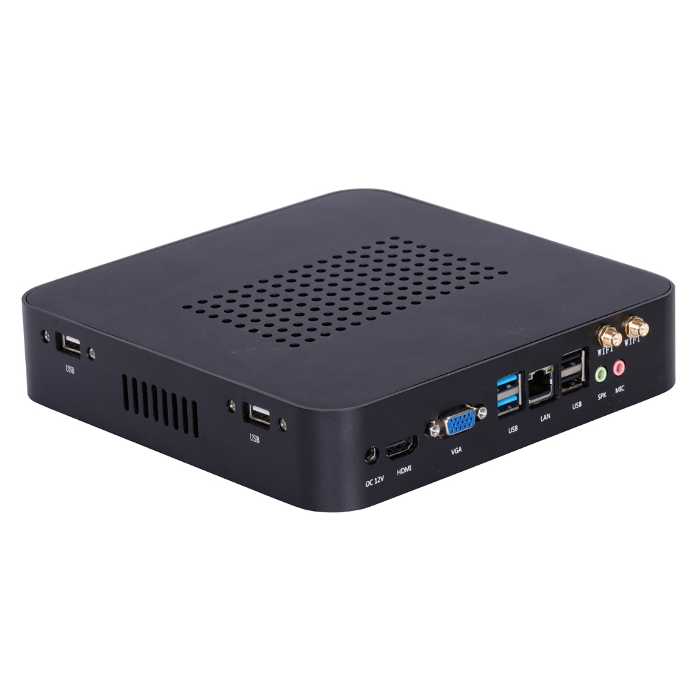 ELSKY 格安ミニ PC コンピュータ Haswell 2330M 2.2GHz CPU VGA 2COM 6USB 1HDMICore I3 I5 I7 I3 および 2.4G-5G Wifi ベアボーンポケット Pc