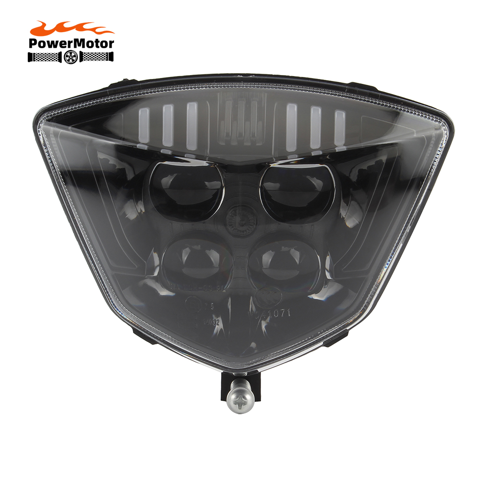 オートバイのヘッドライト芯 LED ガスガス EC 250 300 250F 350F EX300 450F MC 250F 450 モトクロスアクセサリーピットダートバイク