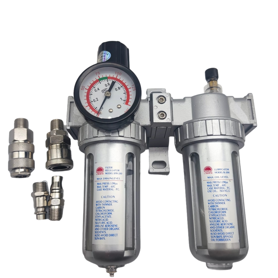 SFC-400 SFC-300 SFC-200 エアコンプレッサー エアフィルター レギュレーター 油水分離器 トラップ フィルター レギュレーター バルブ オートドレン