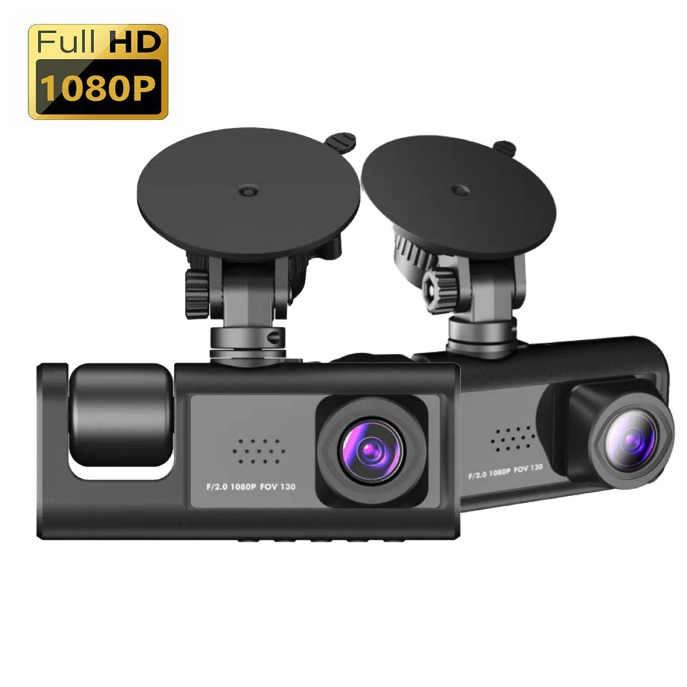 Wifi 3 チャンネルダッシュカム 3 ウェイ車 DVR 車内カメラ DVR レコーダー HD 1080P ビデオミニレジストレーターダッシュカムカムコード