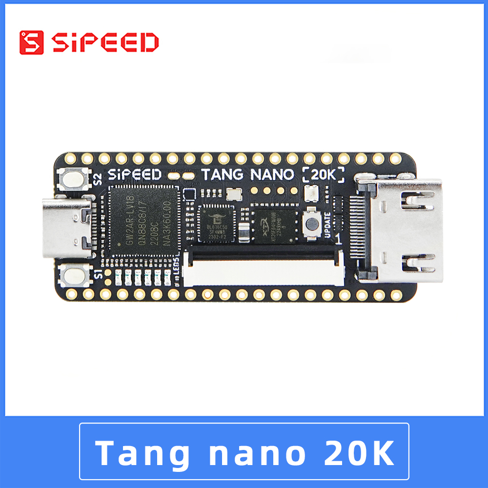 Sipeed Tang Nano 20K FPGA 開発ボード RISCV Linux レトロ ゲーム プレーヤー