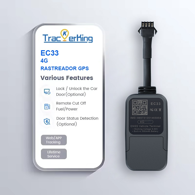 GPS トラッカー Global TrackerKing EC33 4G 2G リアルタイム測位および耐干渉追跡デバイス