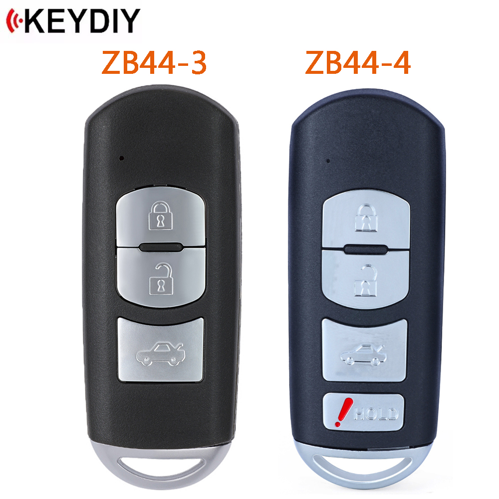 1 ピース KEYDIY ZB44-3 ZB44-4 KD ZB シリーズユニバーサルスマートリモートキー KD-X2 KD900 KD-MAX 用マツダスタイル