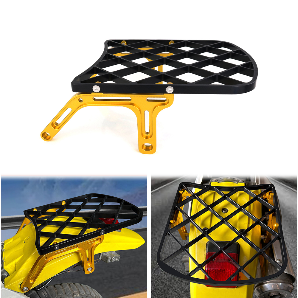 スズキ DR650 1996-2026 2024 DR 650 ラックカーゴラックキャリアマウント背もたれ棚ホルダーオートバイ荷物ホルダーブラケット