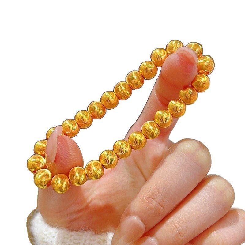 24K ゴールド AU999 キャッツアイ ハート ブレスレット レディース - プレミアム ゴールドセットのキャッツアイ、タイムレスなハート、ドレスにマッチします。