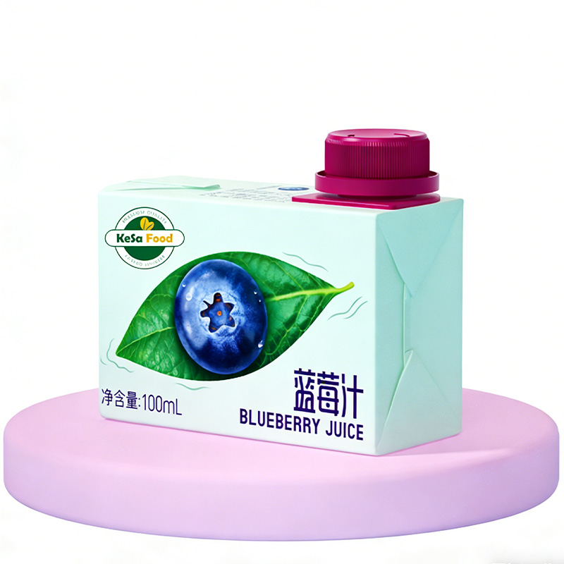 100ml すぐに飲めるブルーベリージュース飲料バルク供給