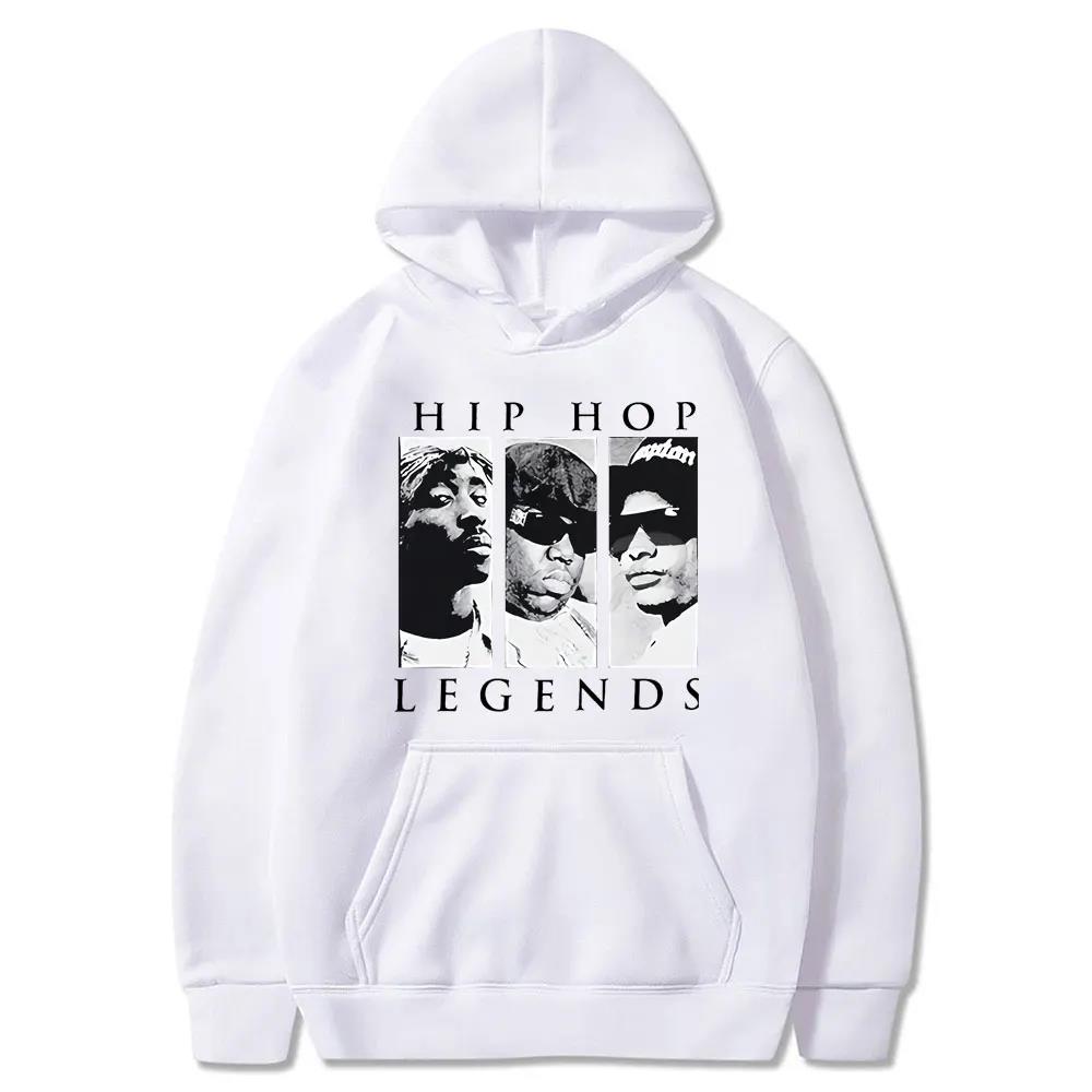 ヒップホップ伝説トゥパック 2Pac パーカー印刷綿男性パーカーハイウェイトゥヘル音楽クールヴィンテージクール秋フリーススウェット