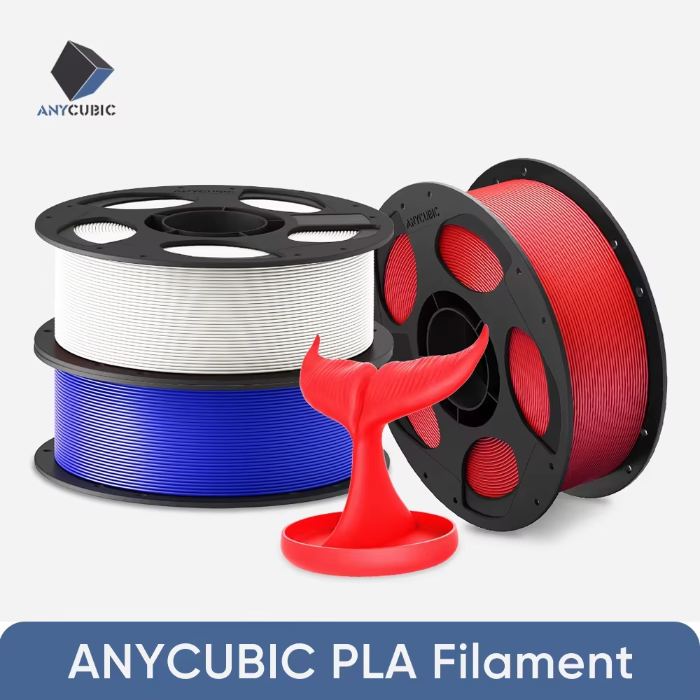 ANYCUBIC PLA フィラメント 1KG 1.75mm FDM 3D プリンタ Kobra シリーズ Milti-Colors オプションの印刷用プラスチック消耗品材料