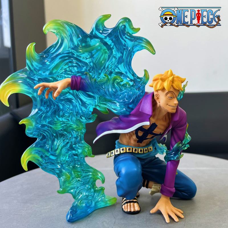 ワンピースフィギュア不滅の鳥マルコアクション置物 PVC Gk 20 センチメートル像人形ルーム装飾アニメコレクションモデルのおもちゃギフト