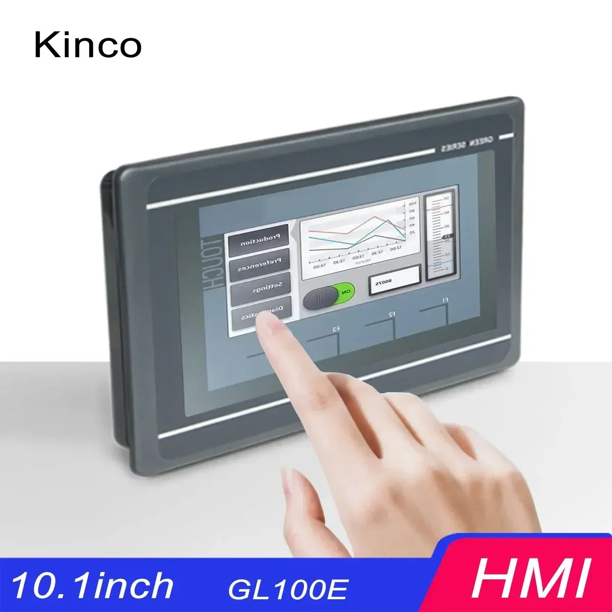 Kinco G2070HE G2070HE2 WIFI GL GL070 GL070E GL100 GL100E GL07E GL70 7 10 インチグリーンシリーズ HMI イーサネット