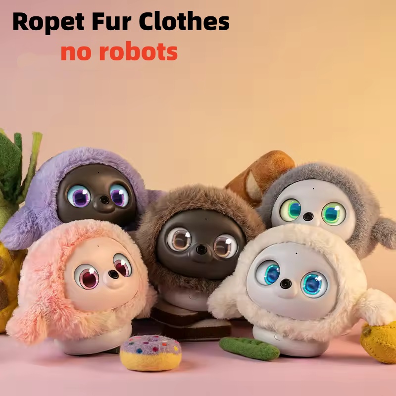 1 個の Ropet ロボット毛皮服アクセサリーかわいい AI のインテリジェントなコンパニオン魅力的なスマートパーツ (服のみ、ロボットなし)