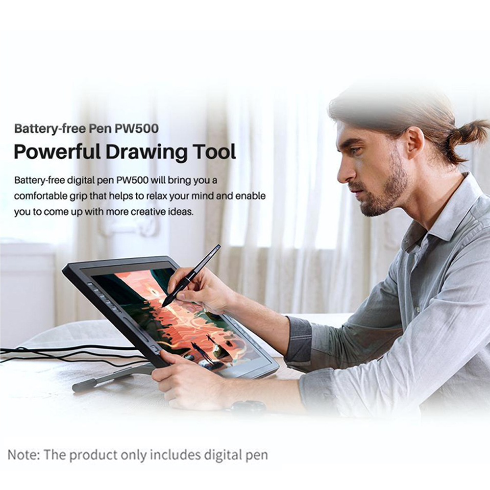 KAMVAS プロ 22 PW500 バッテリーフリースタイラスペン Inspiroy Q11K V2 Q620M GT-221 GT2201 グラフィックタブレット描画デジタルペン