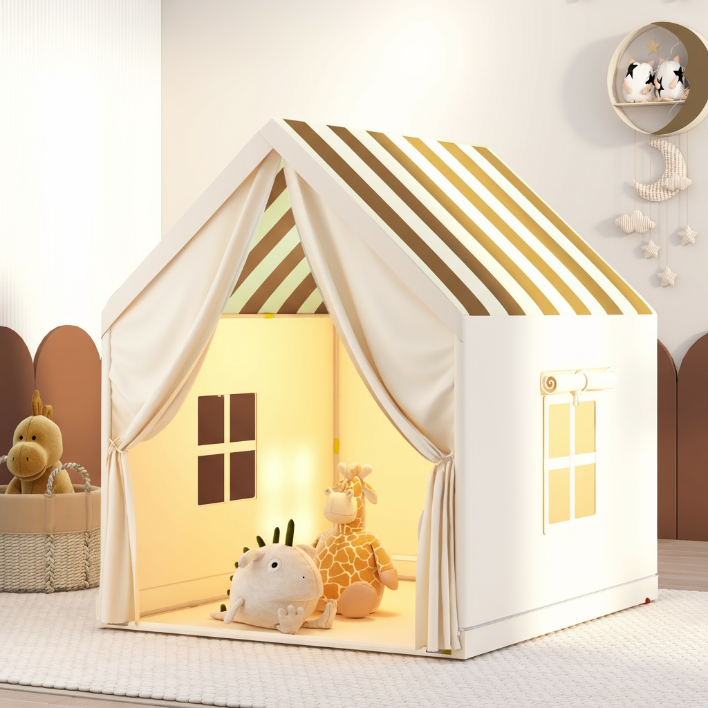 大型子供用ポータブルテント屋内