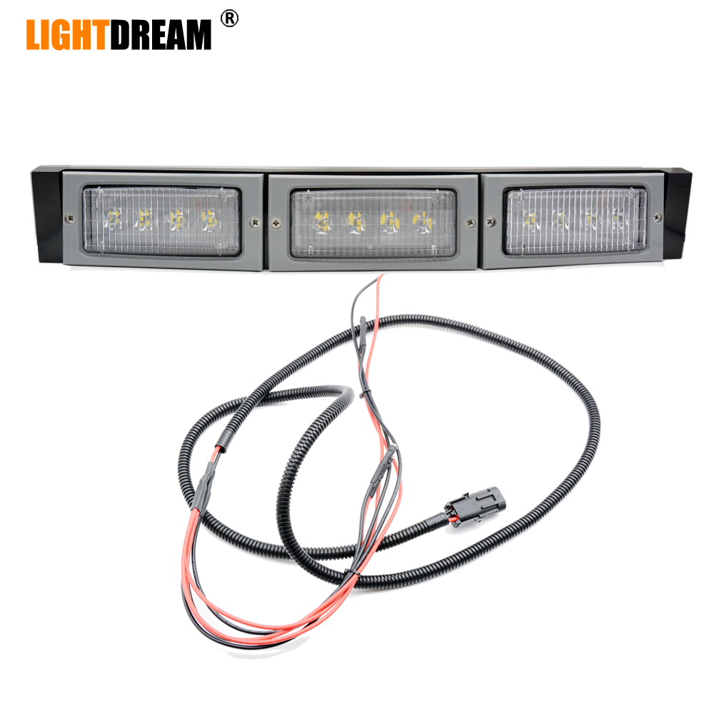 RE306510 60W LED フードライト変換キット John Deere トラクター 4050、4250、4450、4055、4255、4455 用