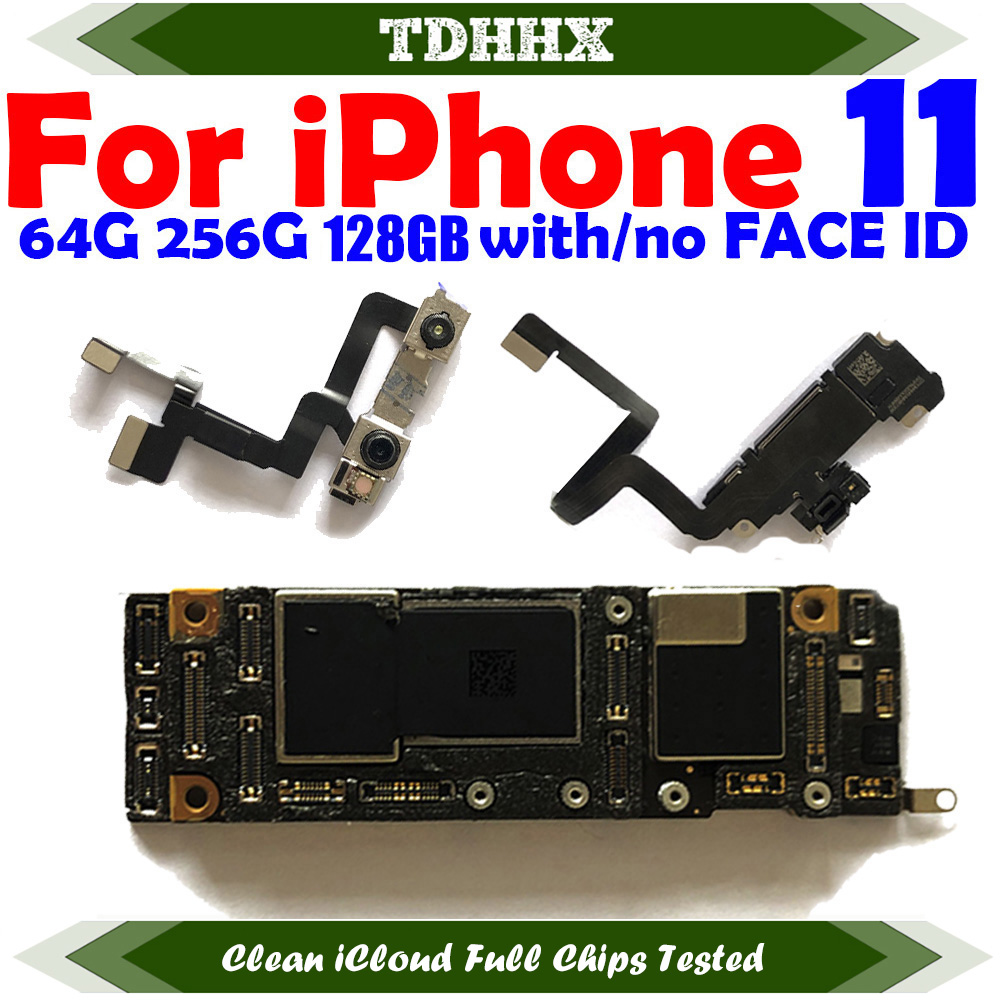 メインロジックボード iPhone 11 マザーボードクリーン iCloud プレートサポート更新メインボード完全にテスト済み 11Pro Max