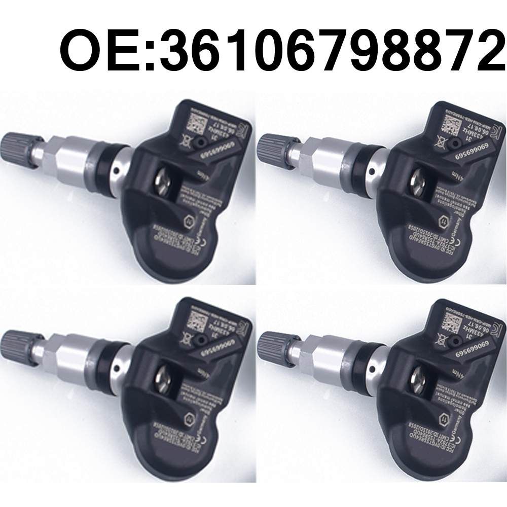 4 個車の tpms タイヤ空気圧モニター/警告システムセンサー BMW X1 E84 X3 F25 X4 F26 用 Z4 E89