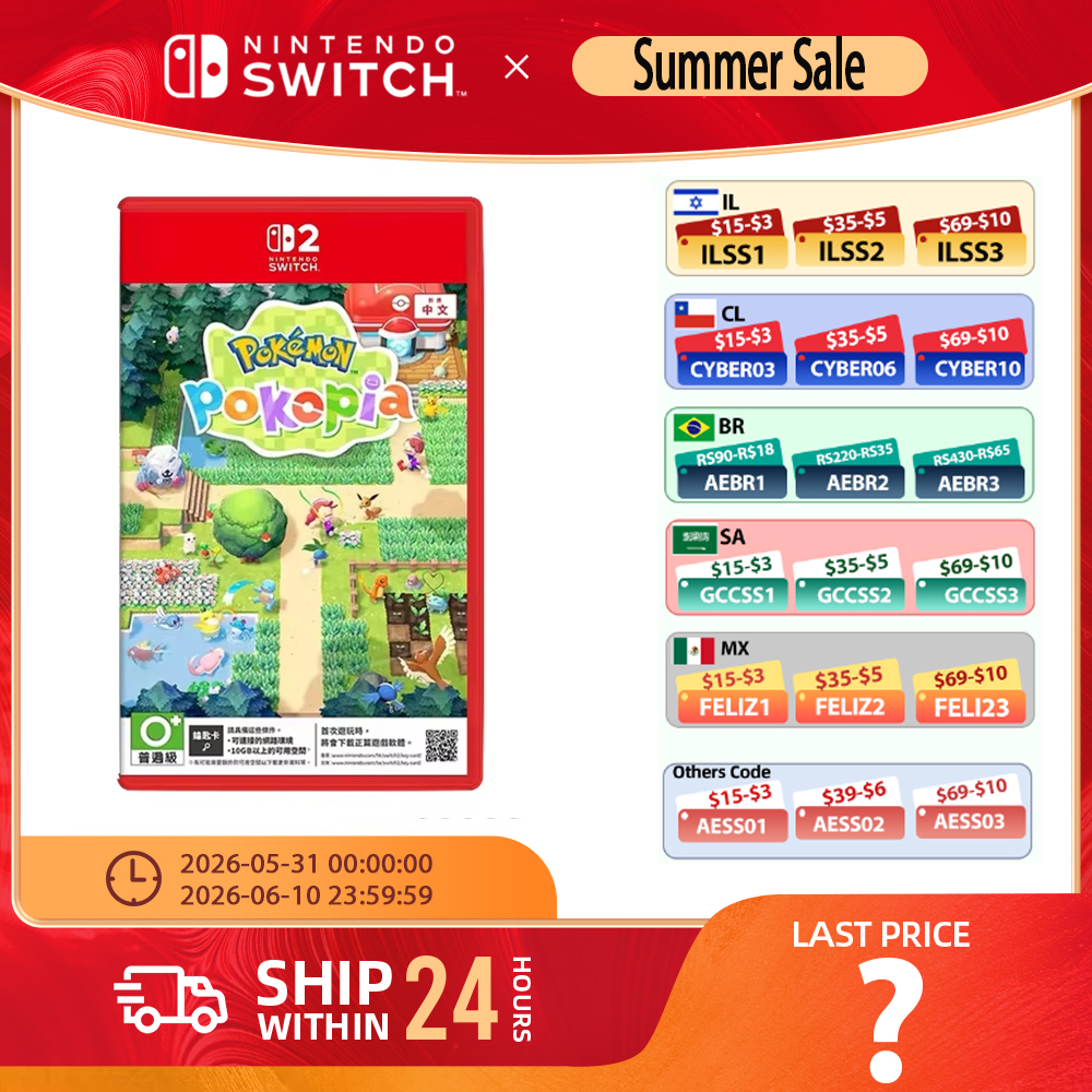 Nintendo Switch 2 ゲーム セール - ポケモン ポコピア - NS2 ゲーム カートリッジ 物理カード サポート TV テーブルトップ ハンドヘルド モード